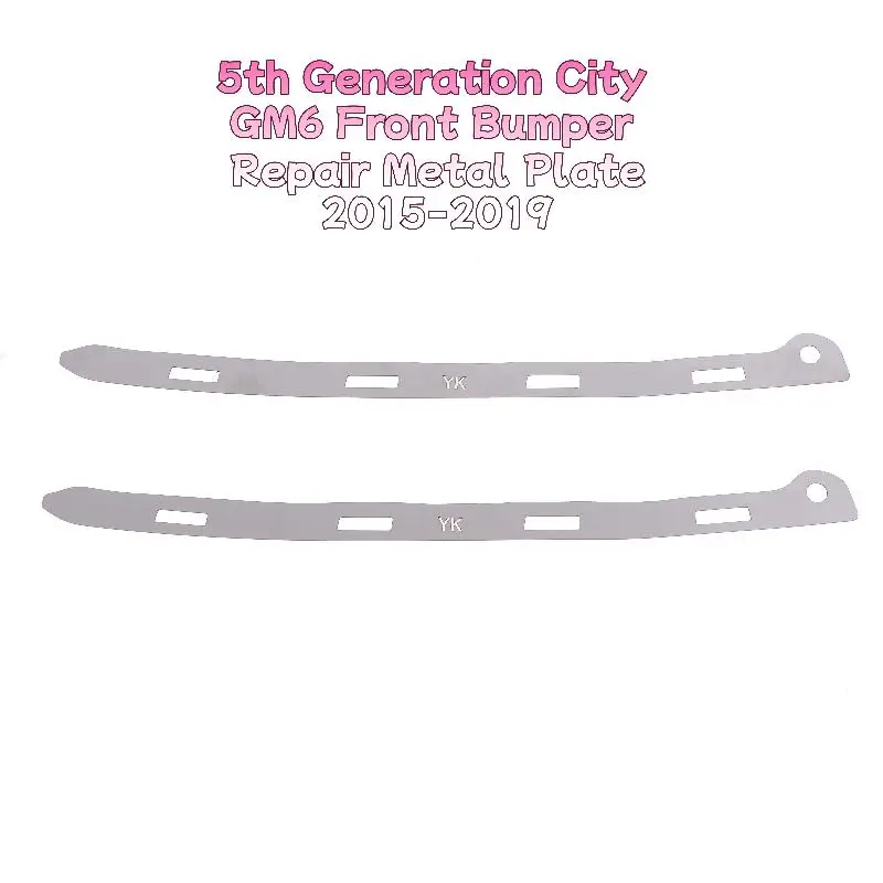 2Pcs Broken Opening Bad Buckle Repair Metal Bracket For 5th Generation City GM6 Front Bumper Repair Metal Plate Buckle
2Pcs Broken Opening Bad Buckle Repair Metal Bracket For 5th Generation City GM6 Front Bumper Repair Metal Plate Buckle