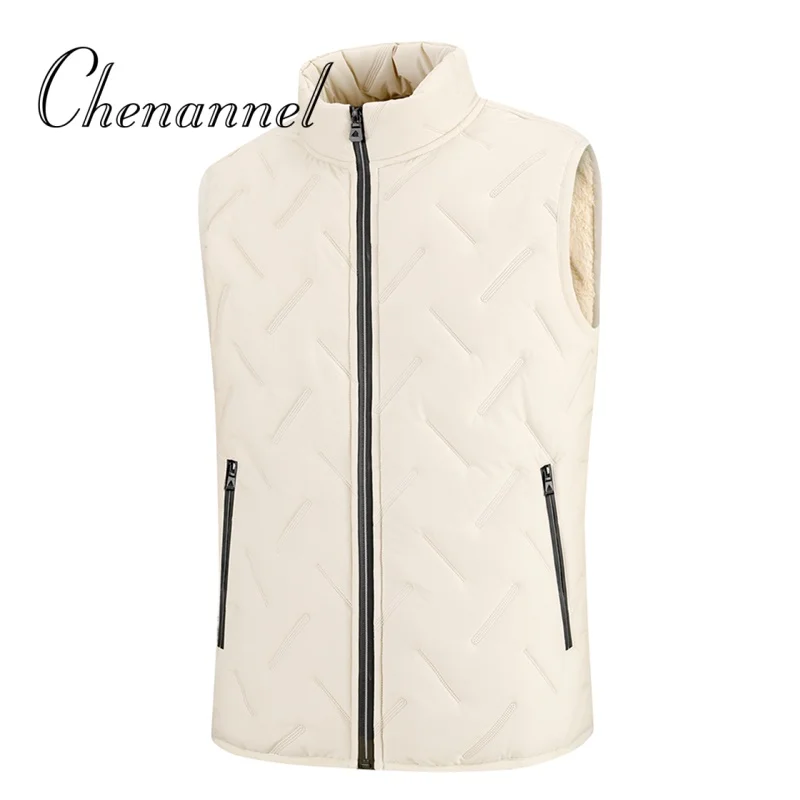 Autumn and winter cotton vest for men fleece thickened cold-proof and warm lambskin fleece jacket coat vest
Autumn and winter cotton vest for men fleece thickened cold-proof and warm lambskin fleece jacket coat vest