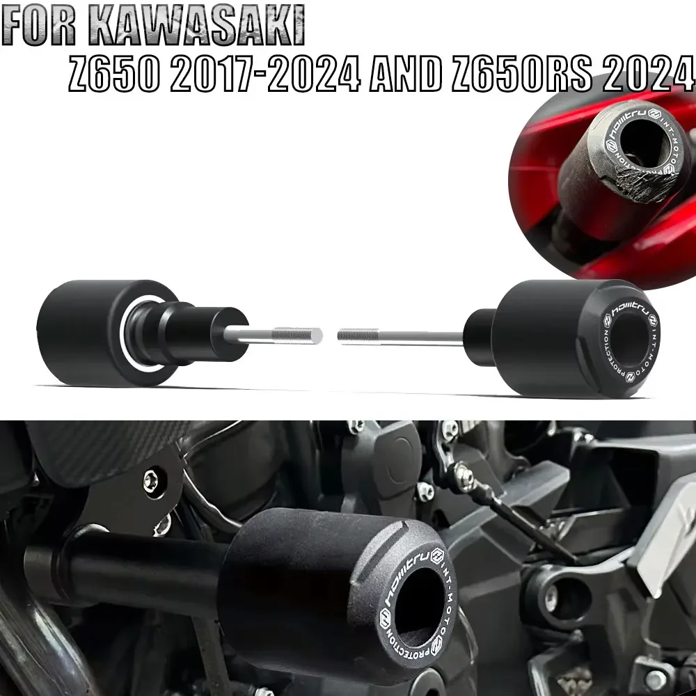 Motorcycle Accessories Crash Falling Protection for Kawasaki Z650 2017-2024 and Z650RS 2024
Motorcycle Accessories Crash Falling Protection for Kawasaki Z650 2017-2024 and Z650RS 2024