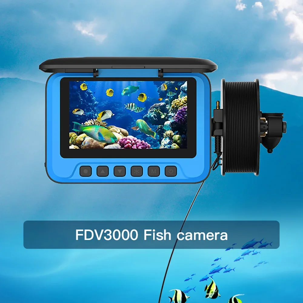 Eyoyo 4.3 Inch Fish Finder Camera with LED Digital Zoom 4x for Underwater Monitoring TFT Display Ice Fishing Finder Camera
Eyoyo 4.3 Inch Fish Finder Camera with LED Digital Zoom 4x for Underwater Monitoring TFT Display Ice Fishing Finder Camera