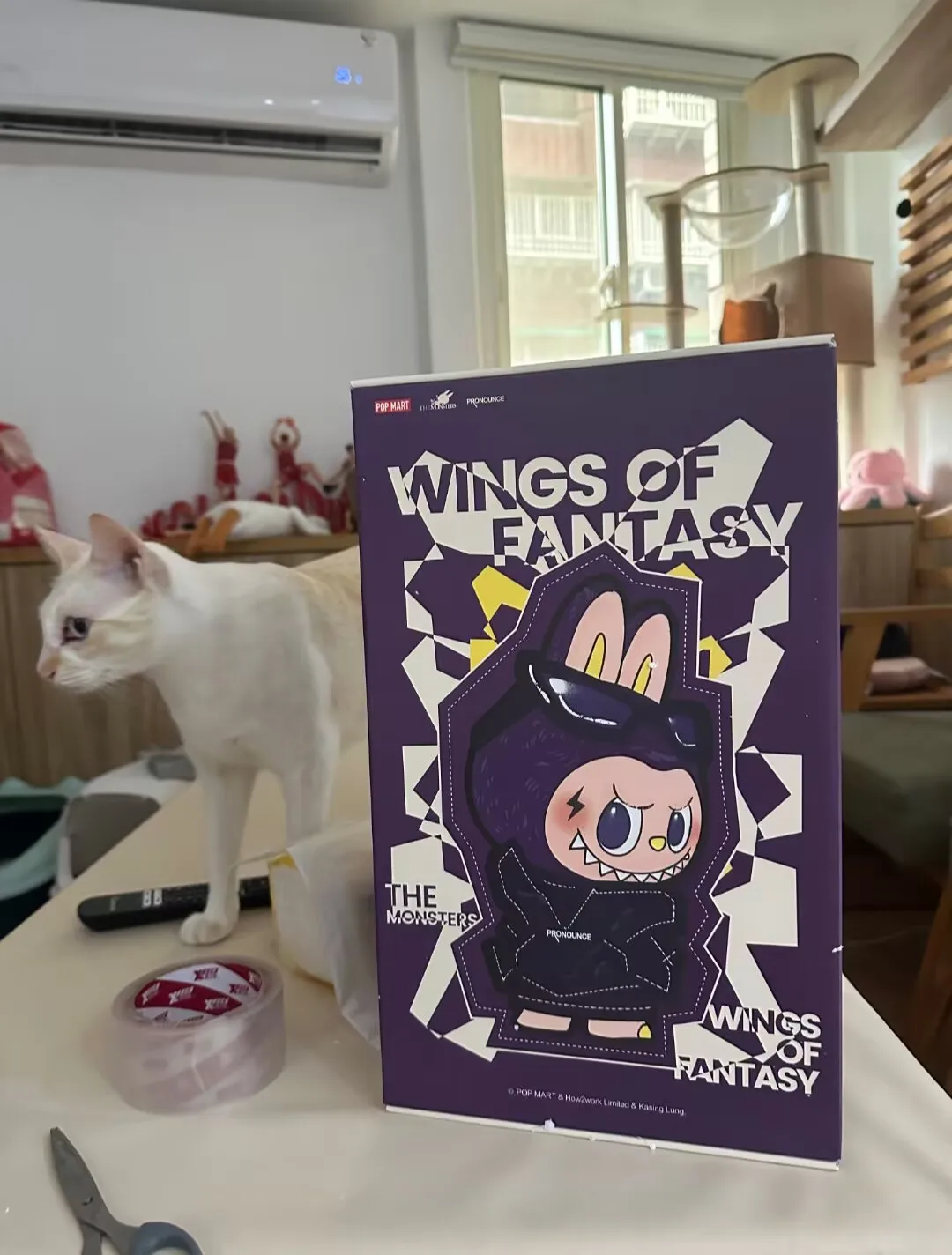 POP MART LABUBU Wings of Fantasy Series - Girls Gift Ornament Figurine Desktop Home Decor Model Doll from Monsters X Collection
POP MART LABUBU Wings of Fantasy Series - Girls Gift Ornament Figurine Desktop Home Decor Model Doll from Monsters X Collection