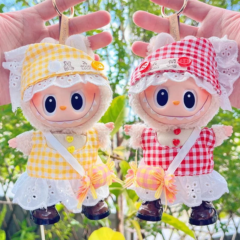 Подходит для первого и второго поколения 17 см Rabu одежда модная кукла Лабу Kawaii платье слепая коробка игрушки игрушки для девочек 
Подходит для первого и второго поколения 17 см Rabu одежда модная кукла Лабу Kawaii платье слепая коробка игрушки игрушки для девочек