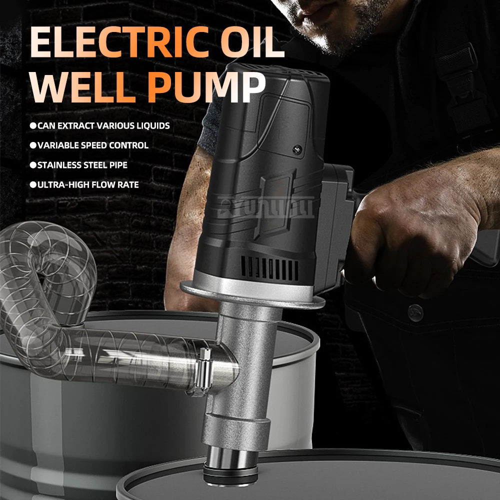 Stainless steel electric oil pump portable high power 220V diesel pump with 6 speed adjustment
Stainless steel electric oil pump portable high power 220V diesel pump with 6 speed adjustment