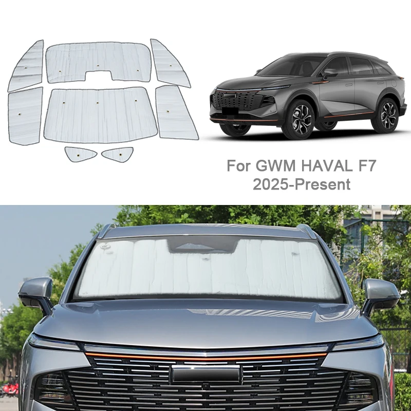 Car Sunshades UV Protection Cover Side Window Curtain Sun Shade Visor Mat Windshield Accesories For GWM HAVAL F7 2025-Present
Car Sunshades UV Protection Cover Side Window Curtain Sun Shade Visor Mat Windshield Accesories For GWM HAVAL F7 2025-Present