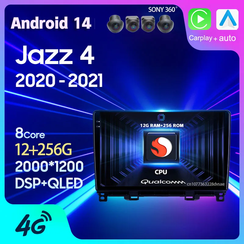 Android 14 Carplay Авто DSP для Honda Jazz 4 Fit 4 2020 2021 стерео автомобильное радио 4G Мультимедийный Плеер навигация GPS Беспроводное видео
Android 14 Carplay Авто DSP для Honda Jazz 4 Fit 4 2020 2021 стерео автомобильное радио 4G Мультимедийный Плеер навигация GPS Беспроводное видео