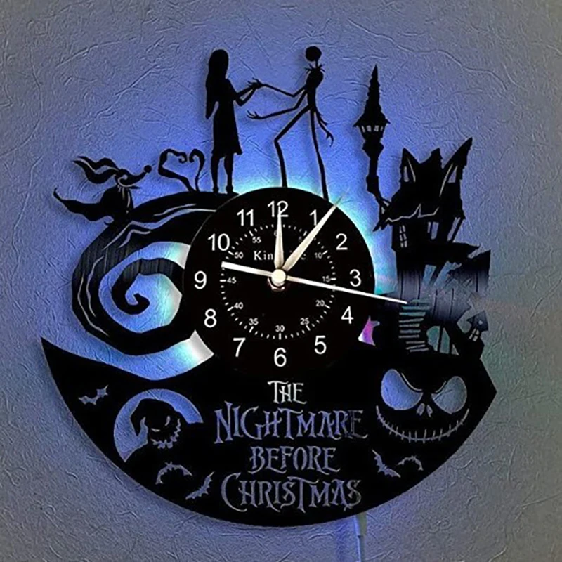 ZK50 Vinyl Record Wall Clock Light Wall Light Background Decorative Wall Clock USB Night Light Remote Control 16 Colors
ZK50 Vinyl Record Wall Clock Light Wall Light Background Decorative Wall Clock USB Night Light Remote Control 16 Colors