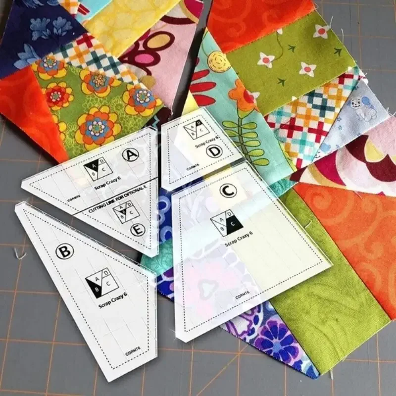 Creative Quilting Cutting Template Sewing Machine Ruler Square Tailor Template Patchwork Tool Quilting Templates
Creative Quilting Cutting Template Sewing Machine Ruler Square Tailor Template Patchwork Tool Quilting Templates