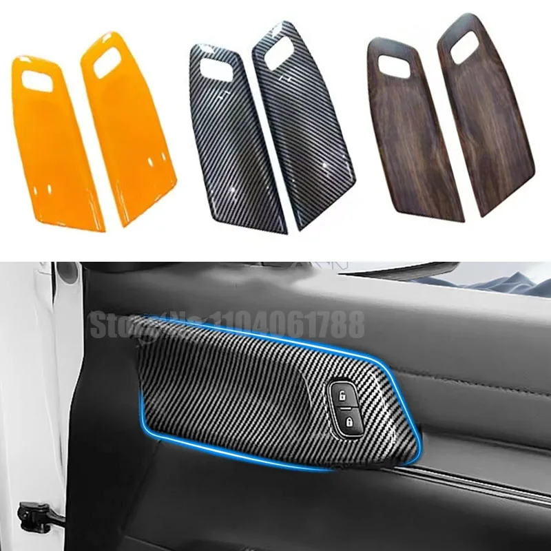 Fit for Ford Ranger Everest 2025 2024 2023 Carbon Fiber Look Interior Accessories Front Door Handles Outer Frame Cover Trim
Fit for Ford Ranger Everest 2025 2024 2023 Carbon Fiber Look Interior Accessories Front Door Handles Outer Frame Cover Trim