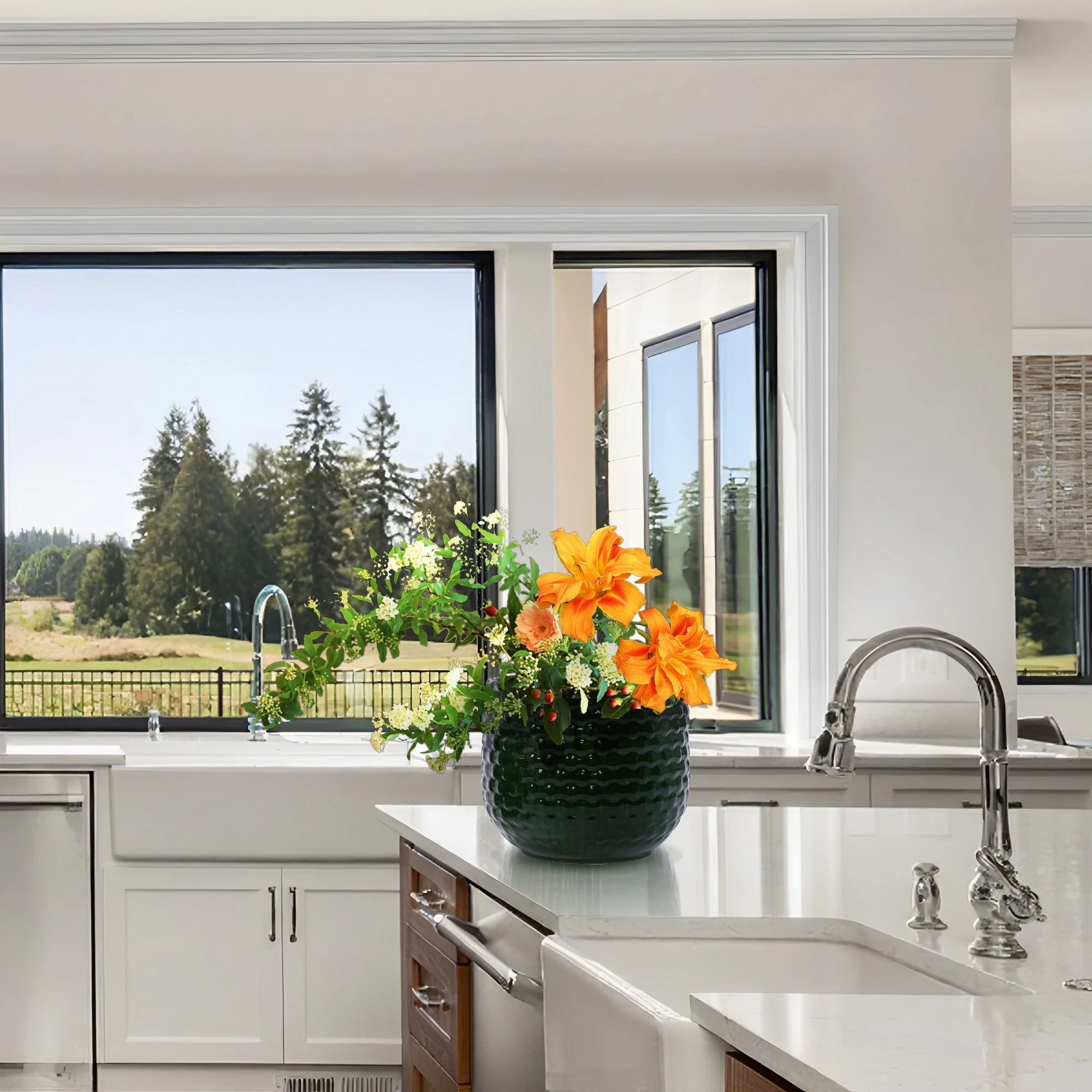 Встроенное керамическое дренажное дренажное отверстие, отделочное отверстие для использования в помещении и на открытом воздухе, устойчивое использование, керамический цветочный горшок из 3 предметов, современный горшок для патио
Встроенное керамическое дренажное дренажное отверстие, отделочное отверстие для использования в помещении и на открытом воздухе, устойчивое использование, керамический цветочный горшок из 3 предметов, современный горшок для патио