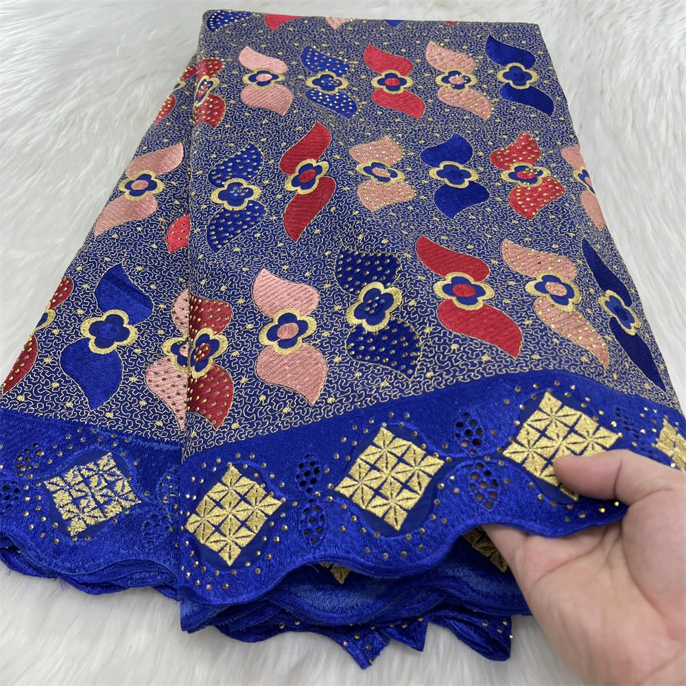 New Design Swiss Voile Lace Fabric Embroidery Blue African Lace Fabrics For Women Dress 5 Yards
New Design Swiss Voile Lace Fabric Embroidery Blue African Lace Fabrics For Women Dress 5 Yards