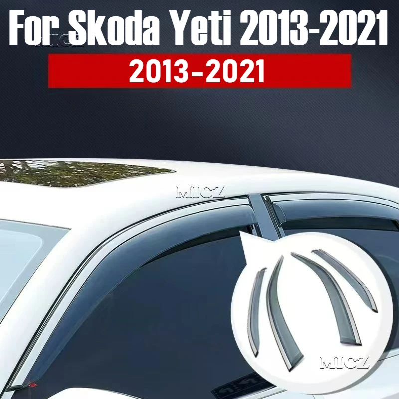 Для Skoda Yeti 2013-2021 автомобильные аксессуары оконный козырек вентиляционный козырек от дождя солнцезащитный дефлектор навесы чехлы
Для Skoda Yeti 2013-2021 автомобильные аксессуары оконный козырек вентиляционный козырек от дождя солнцезащитный дефлектор навесы чехлы