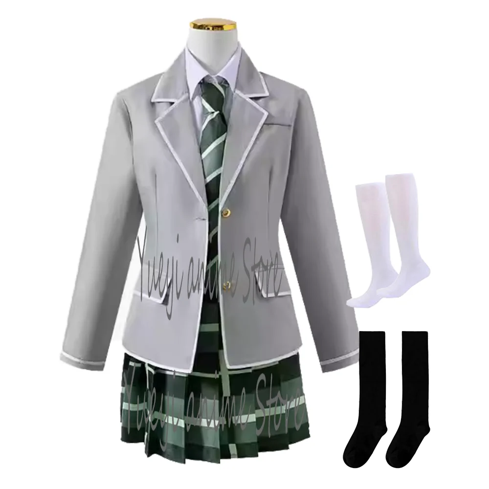 Women's Cosplay Tomori Takamatsu Chihaya Anon Costume School Uniform suit Halloween Party Costume ------customized
Women's Cosplay Tomori Takamatsu Chihaya Anon Costume School Uniform suit Halloween Party Costume ------customized