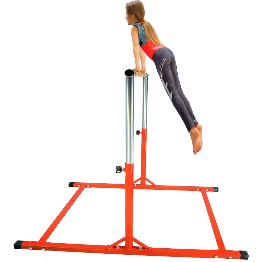 Teen Adjustable Gymnastics Training Horizontal Bar for Teens in Red
Teen Adjustable Gymnastics Training Horizontal Bar for Teens in Red