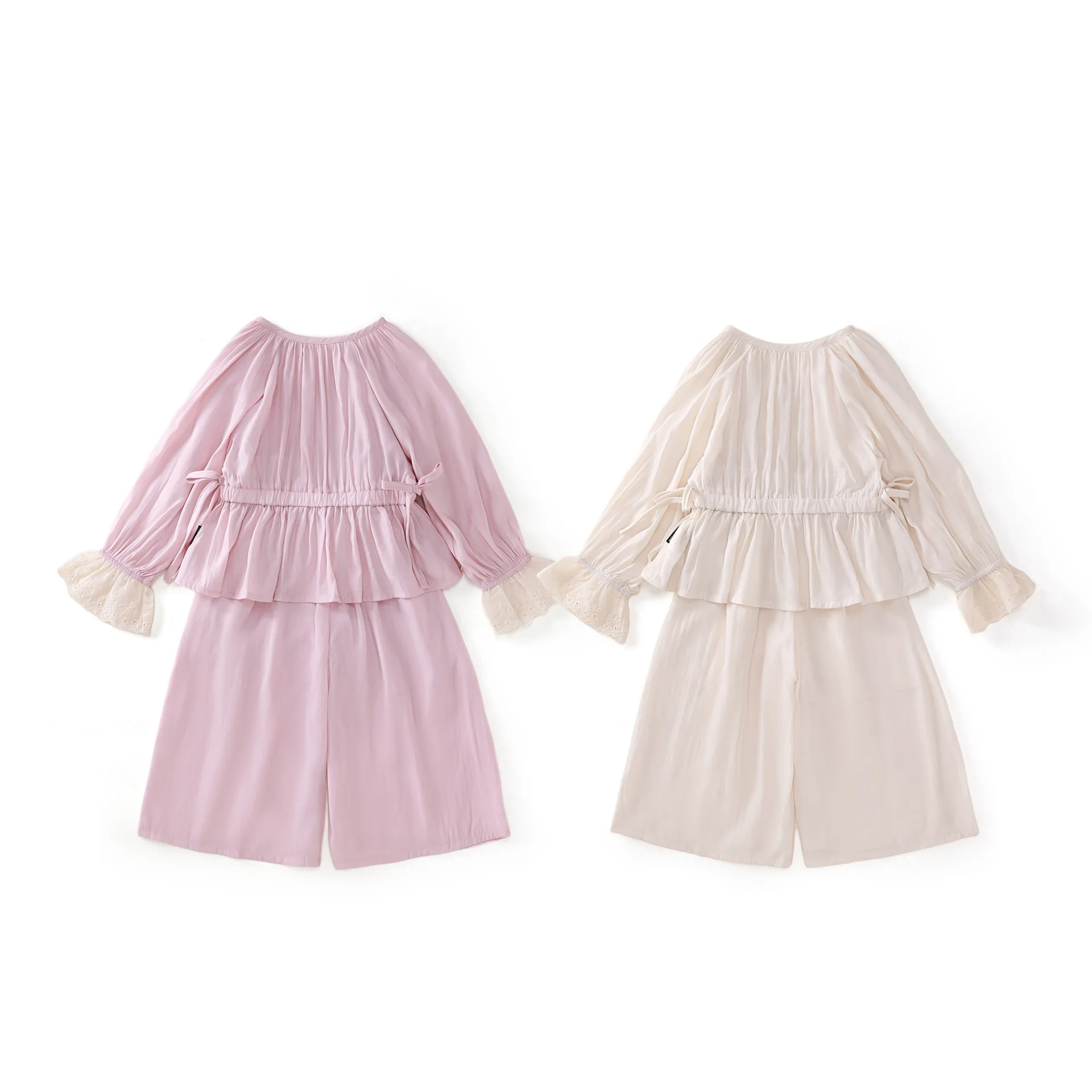 Children Girls 2PCS Clothes Set Autumn Spliced Long Sleeve Kids Girls Shirts Outfits Loose Solid Little Baby Wide Leg Pant Suits
Children Girls 2PCS Clothes Set Autumn Spliced Long Sleeve Kids Girls Shirts Outfits Loose Solid Little Baby Wide Leg Pant Suits