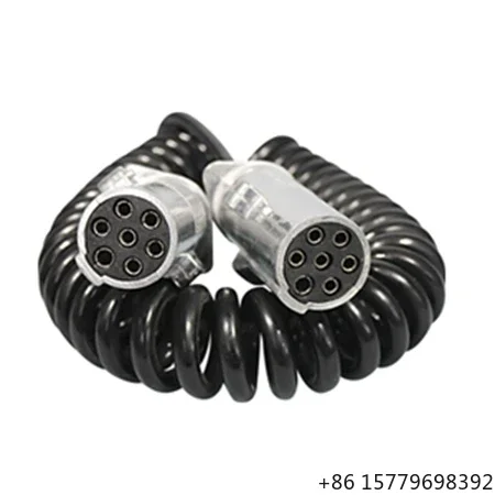 24V 7P N Type Spring Coil Truck Agricultural Vehicle Trailer Connection Cable Plug Socket
24V 7P N Type Spring Coil Truck Agricultural Vehicle Trailer Connection Cable Plug Socket