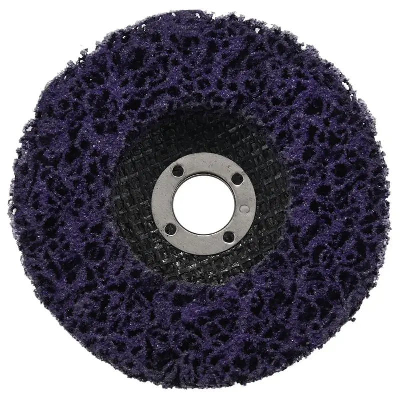 New 5Pcs Durable Poly Strip Disc Wheel 100X16mm Wood Metal Paint Rust Removal Clean Abrasive Tools For Angle Grinder
New 5Pcs Durable Poly Strip Disc Wheel 100X16mm Wood Metal Paint Rust Removal Clean Abrasive Tools For Angle Grinder