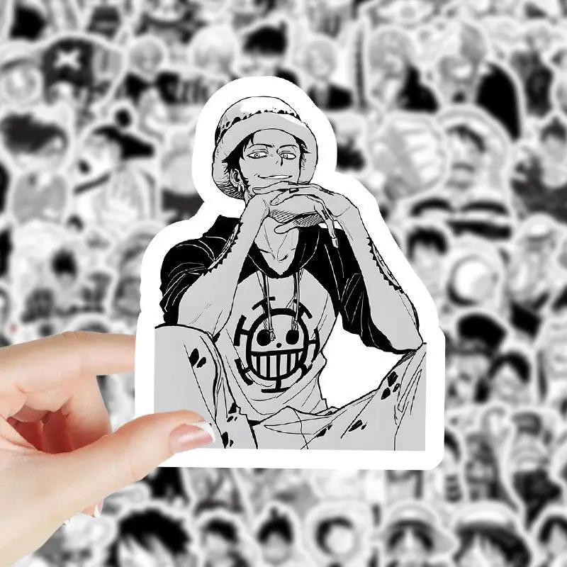 One Piece Луффи аниме персонаж периферийные черно-белые наклейки персонализированные водонепроницаемые наклейки для украшения граффити «сделай сам»
One Piece Луффи аниме персонаж периферийные черно-белые наклейки персонализированные водонепроницаемые наклейки для украшения граффити «сделай сам»