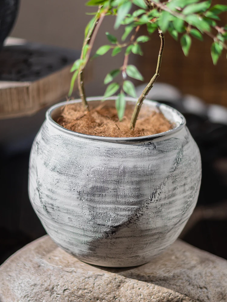 Rustic Large Size Magnesium Clay Py Flower Pots Ancient Worn out Sle Lacape Decoration Ornaments Vintage Bumpin
Rustic Large Size Magnesium Clay Py Flower Pots Ancient Worn out Sle Lacape Decoration Ornaments Vintage Bumpin
