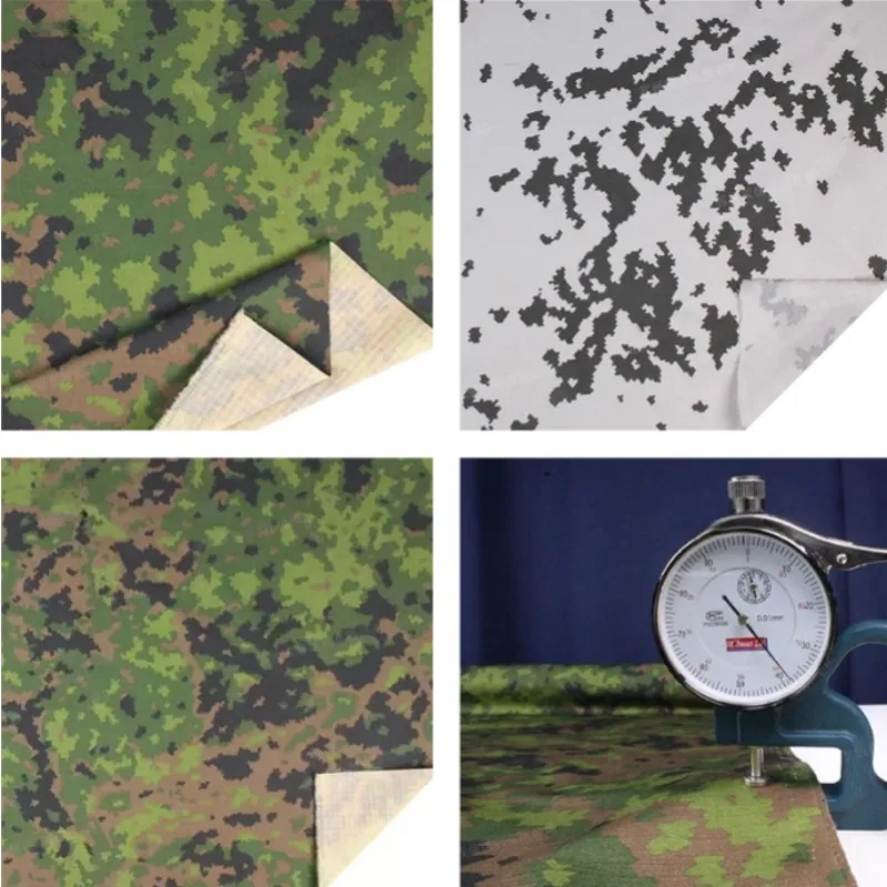Finnish Camouflage Fabrics Nylon-Cotton Check Fabric NC5050 Wear-Resistant Breathable Clothing & Headwear Water-Repellent Sewing
Finnish Camouflage Fabrics Nylon-Cotton Check Fabric NC5050 Wear-Resistant Breathable Clothing & Headwear Water-Repellent Sewing