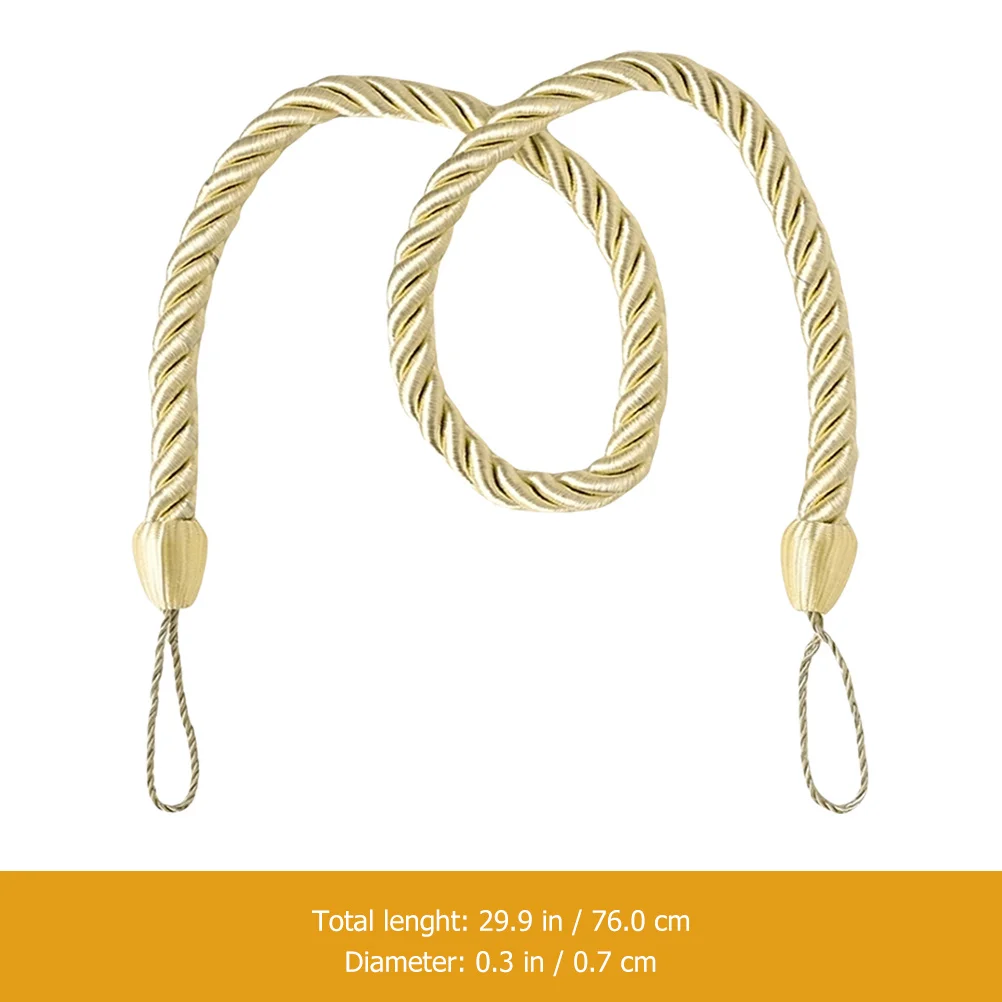 6pcs Curtain Tieback Oxford Rope Adjustable Drapery Holdback For Living Room Bedroom Home Decor Window Drape Hook Holder
6pcs Curtain Tieback Oxford Rope Adjustable Drapery Holdback For Living Room Bedroom Home Decor Window Drape Hook Holder