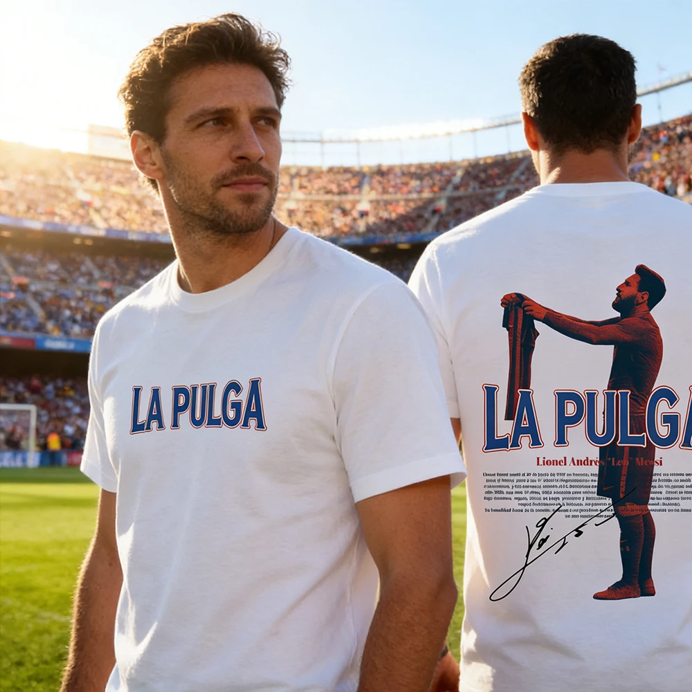 Летняя персонализированная футбольная хлопковая футболка 2026 года, мужская спортивная футболка с круглым вырезом и двусторонним графическим принтом, уличный стиль, короткий рукав
Летняя персонализированная футбольная хлопковая футболка 2026 года, мужская спортивная футболка с круглым вырезом и двусторонним графическим принтом, уличный стиль, короткий рукав