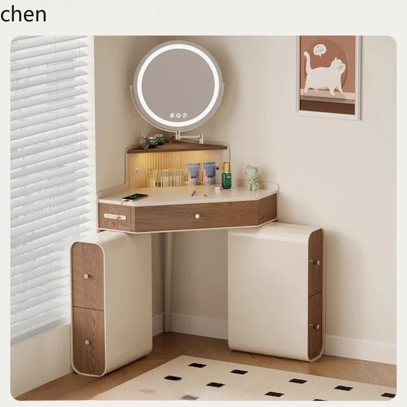 YY- Cream Style Dressing Table Bedside Integrated Desk Makeup Table Bedroom Corner Table
YY- Cream Style Dressing Table Bedside Integrated Desk Makeup Table Bedroom Corner Table