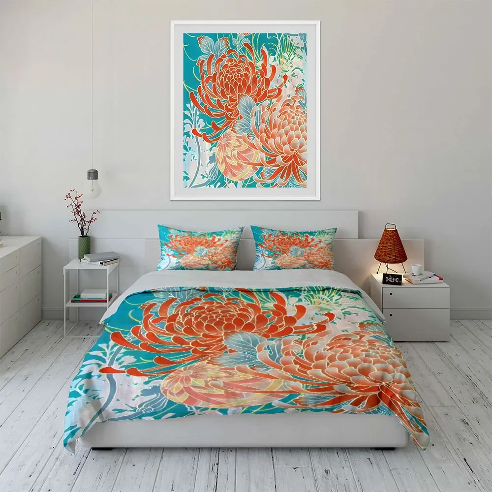 "Floral Bedding Set for Bedroom" Multiple sizes kid's and adults' bedroom Exquisite 3PC bedding set, gift
"Floral Bedding Set for Bedroom" Multiple sizes kid's and adults' bedroom Exquisite 3PC bedding set, gift