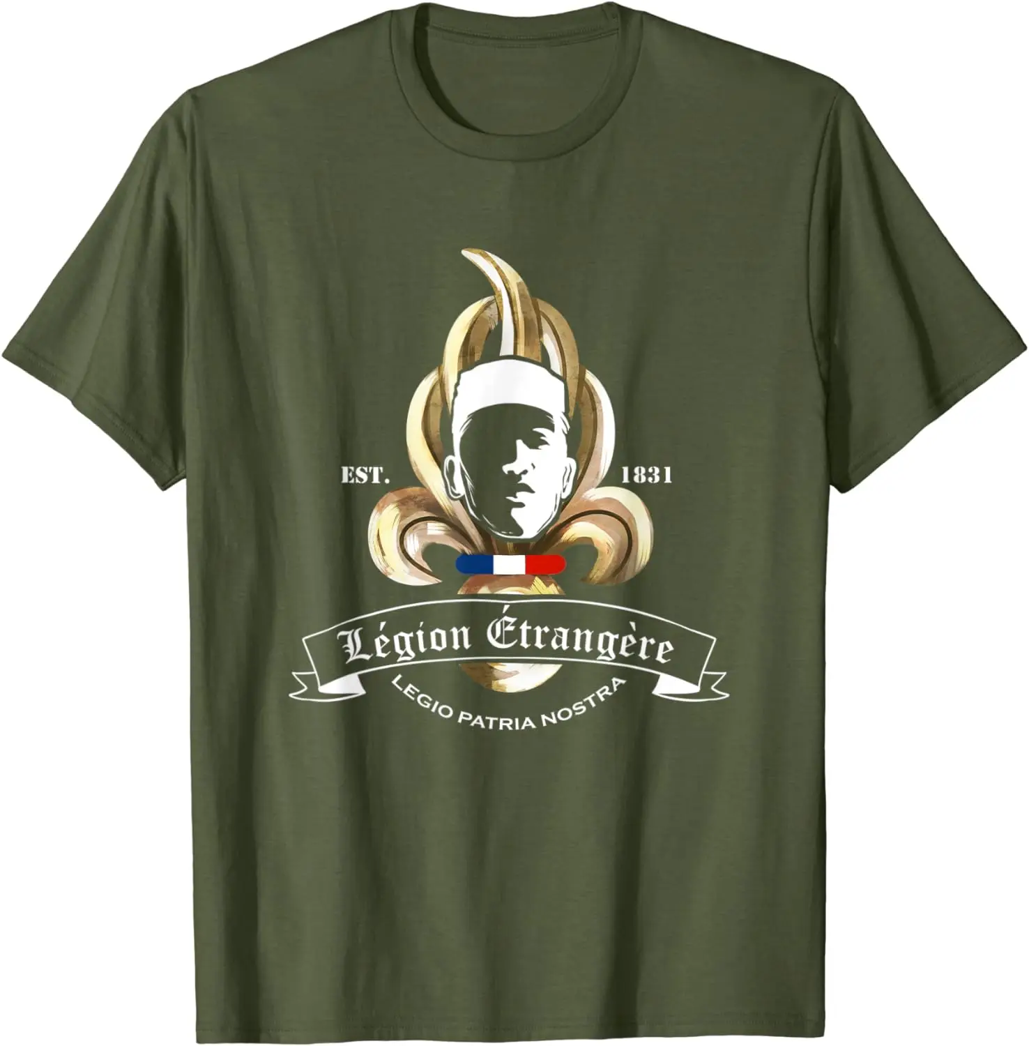Legion Etrangere Est. 1831 Legio Patria Nostra T-Shirt Short Sleeve Casual Cotton O-Neck Men T Shirts
Legion Etrangere Est. 1831 Legio Patria Nostra T-Shirt Short Sleeve Casual Cotton O-Neck Men T Shirts