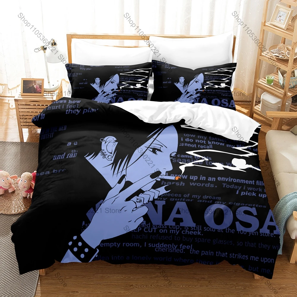Kpop Nana Theme 3 Piece Duvet Cover Set Microfiber Soft Bedding Set With Pillowcases Bedroom Decoration For Fans Gift
Kpop Nana Theme 3 Piece Duvet Cover Set Microfiber Soft Bedding Set With Pillowcases Bedroom Decoration For Fans Gift