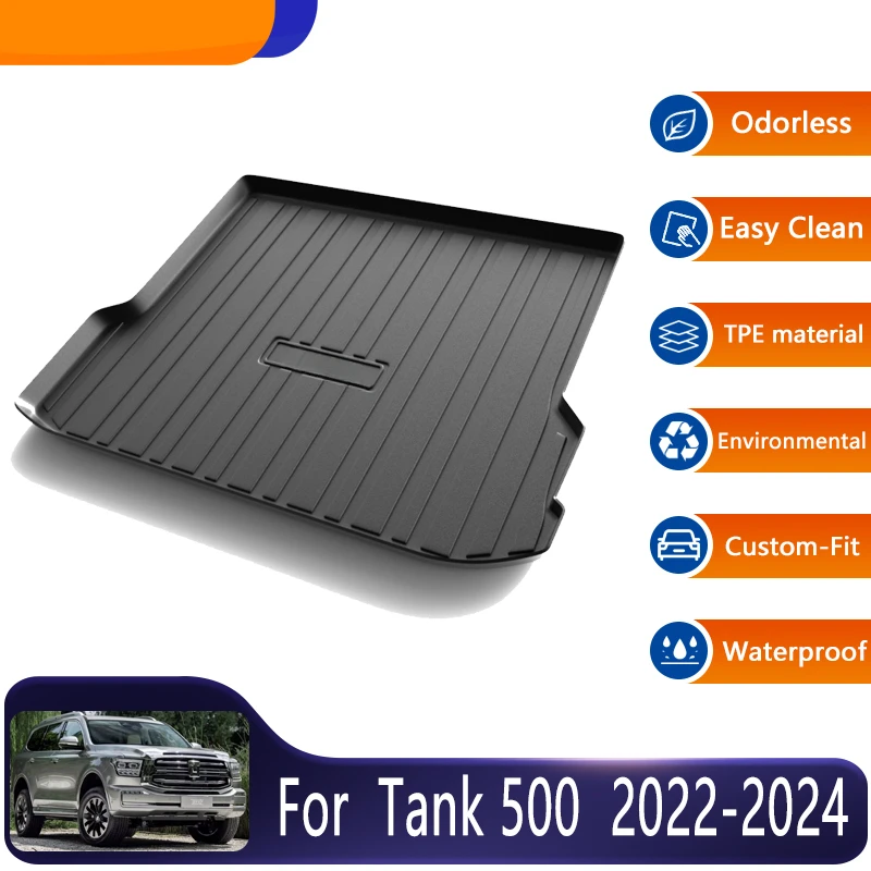 Car Trunk Mat For Tank 500 Accessories 5seat 2022~2024 Car Easy Clean Trunk Mat Floor Tray Boot Liner Protective Pad Accessories
Car Trunk Mat For Tank 500 Accessories 5seat 2022~2024 Car Easy Clean Trunk Mat Floor Tray Boot Liner Protective Pad Accessories