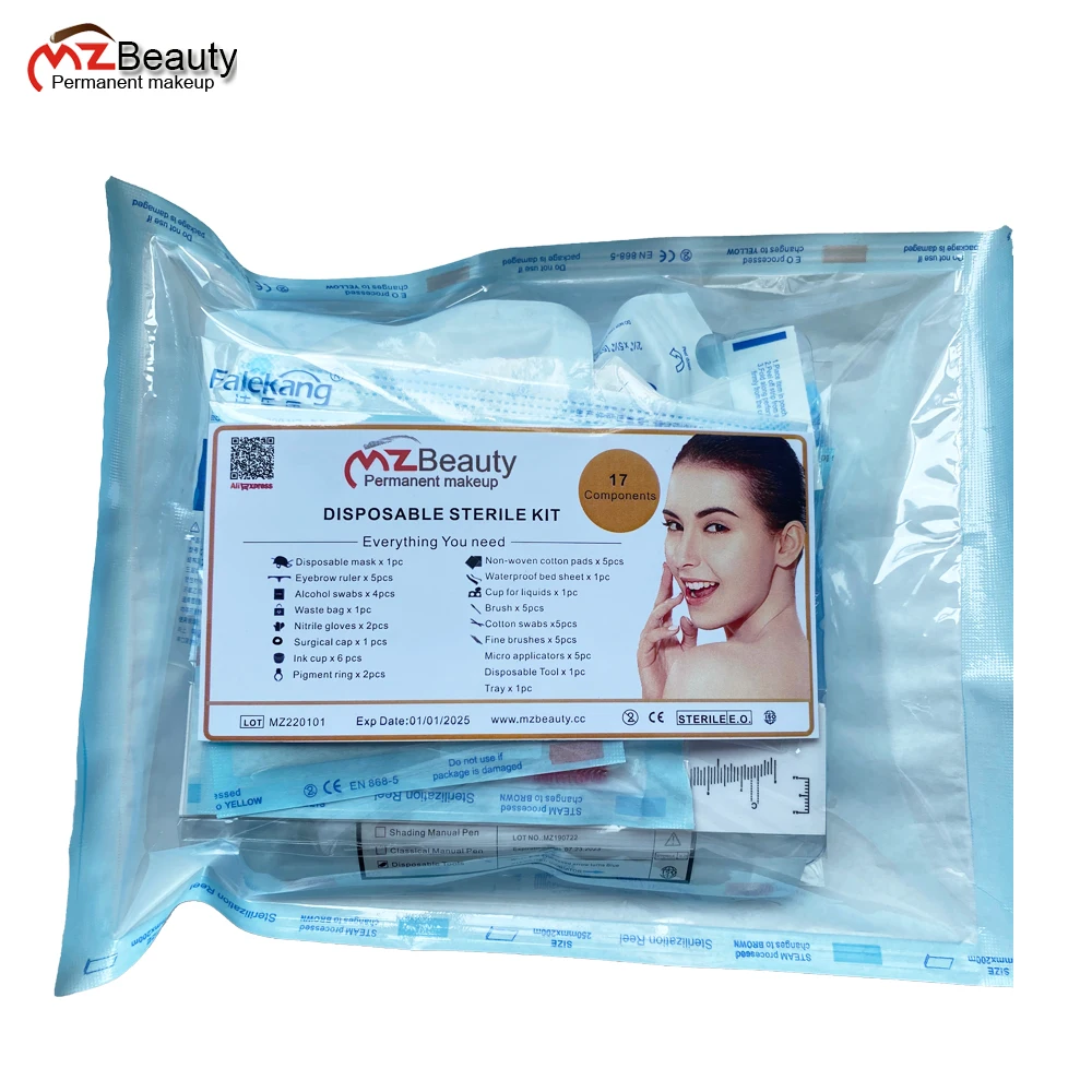 Microblading Disposable Tools Steriled Kit Valuable Procedures Permanent Makeup Tray Pigment Holder Accessories Tattoo Supplies
Microblading Disposable Tools Steriled Kit Valuable Procedures Permanent Makeup Tray Pigment Holder Accessories Tattoo Supplies