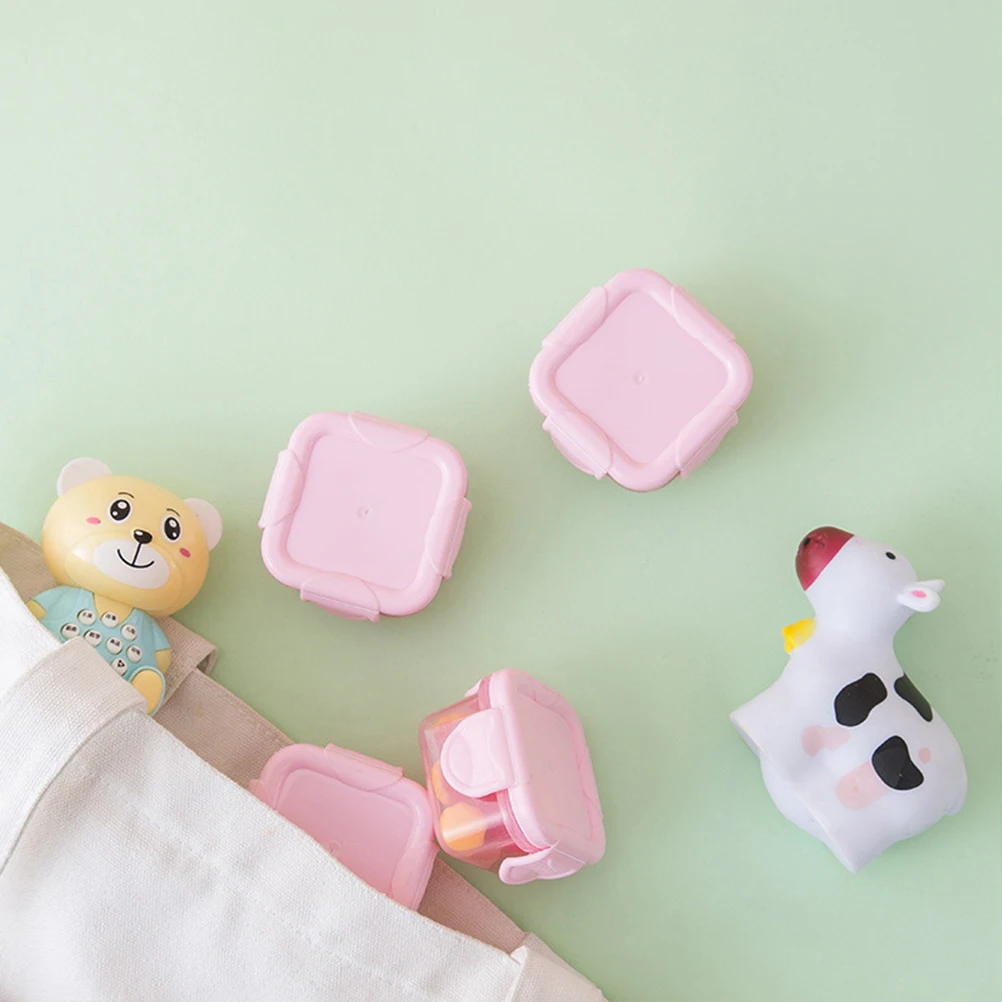 4pcs Mini Sealed Storage Containers Pp Fresh Keeping Box For Fridge Vegetable Fruit Storage Boxes Baby Vegetable Boxes Portable
4pcs Mini Sealed Storage Containers Pp Fresh Keeping Box For Fridge Vegetable Fruit Storage Boxes Baby Vegetable Boxes Portable