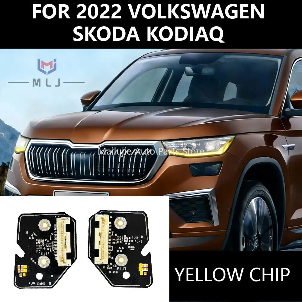 Car headlight for Volkswagen Skoda Kodiaq 2022 White LED DRL Boards Daytime Running Light Module 00224257 566941645 566941646
Car headlight for Volkswagen Skoda Kodiaq 2022 White LED DRL Boards Daytime Running Light Module 00224257 566941645 566941646