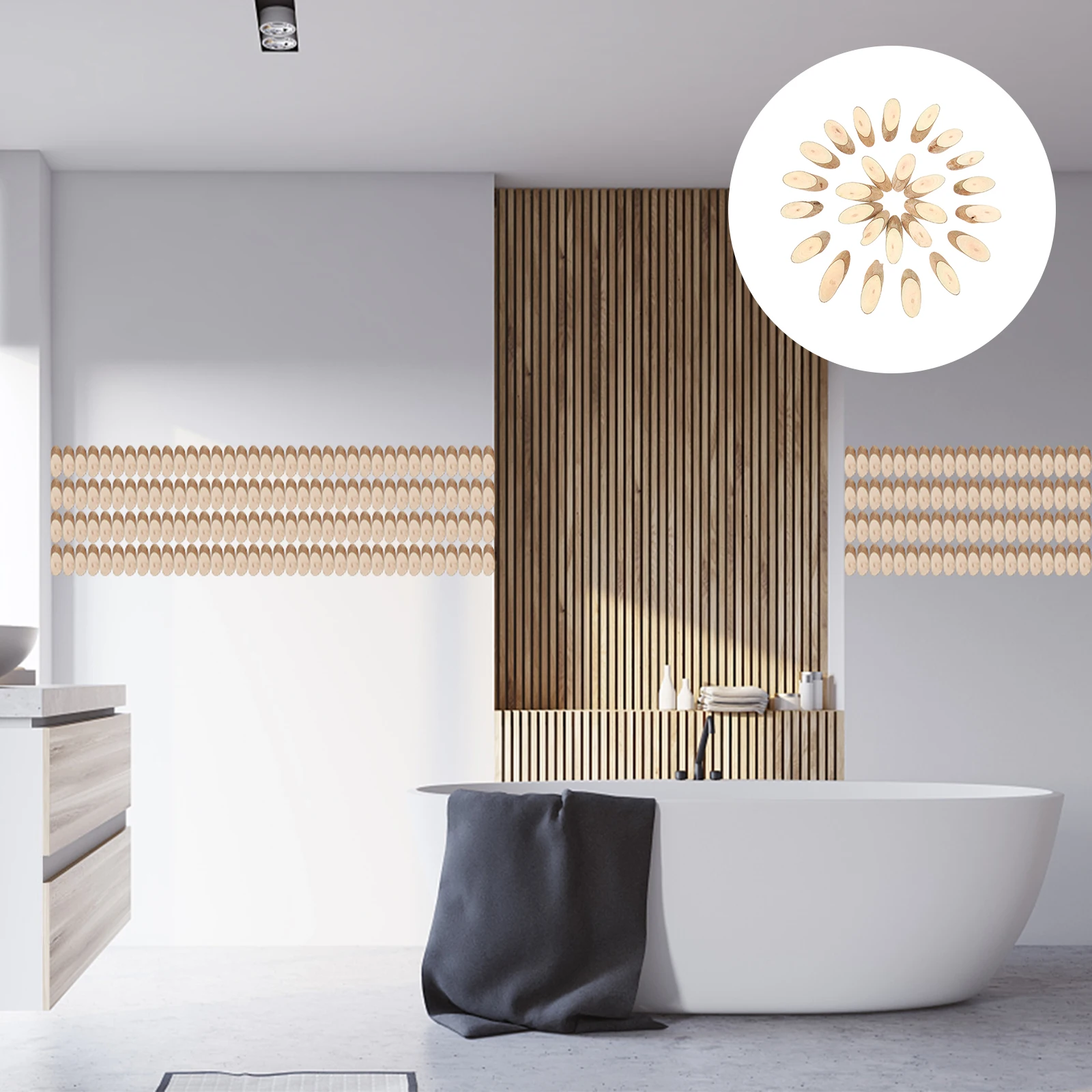 100 pcs Oval Wooden Slices Natural Pine Diy Accessories Wedding Crafts Coasters Wood Discs Decorations Handmade Projects Wood
100 pcs Oval Wooden Slices Natural Pine Diy Accessories Wedding Crafts Coasters Wood Discs Decorations Handmade Projects Wood