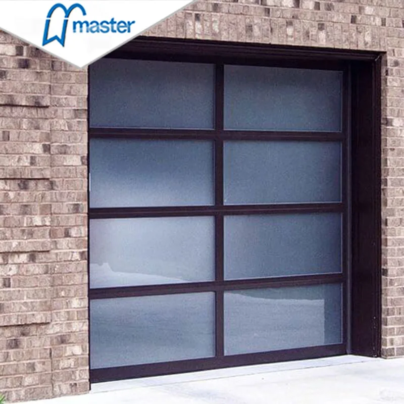 Cheap Price Overhead Electric Open Aluminum Frame Tempered Frosted Glass Garage Door for Home
Cheap Price Overhead Electric Open Aluminum Frame Tempered Frosted Glass Garage Door for Home