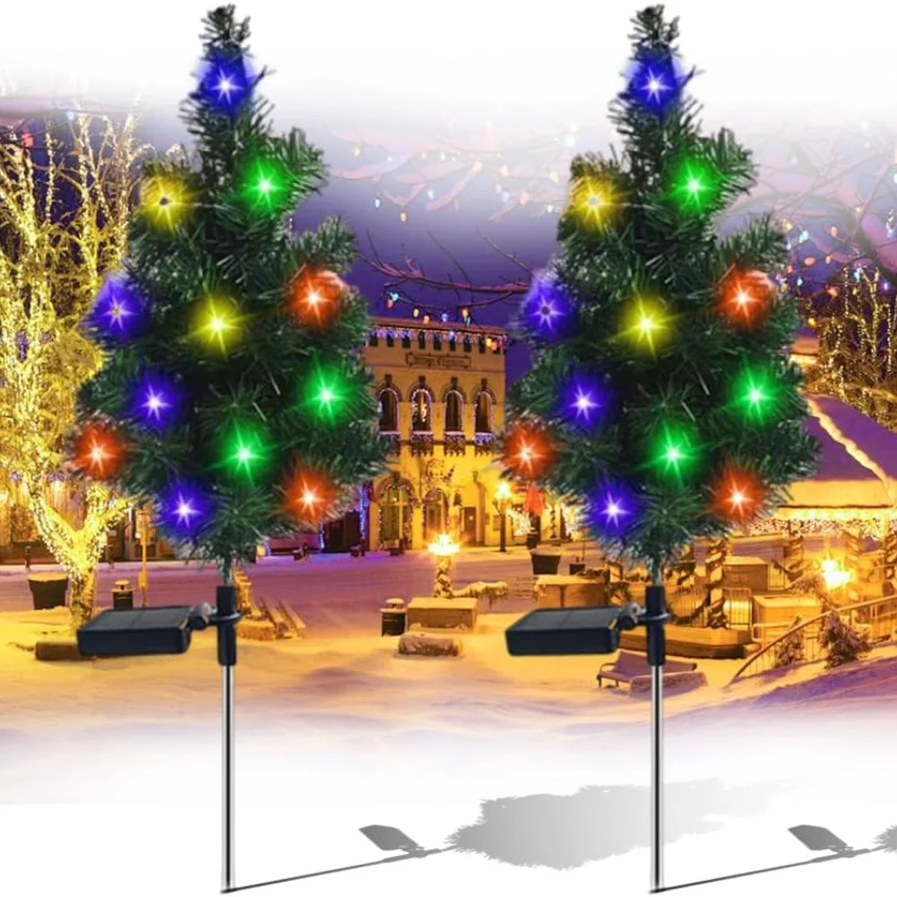 Festive Garden Decor LED Christmas Trees Landscape Garden Lights Seasonal Yard Decorations Solar Powered Outdoor Lights
Festive Garden Decor LED Christmas Trees Landscape Garden Lights Seasonal Yard Decorations Solar Powered Outdoor Lights