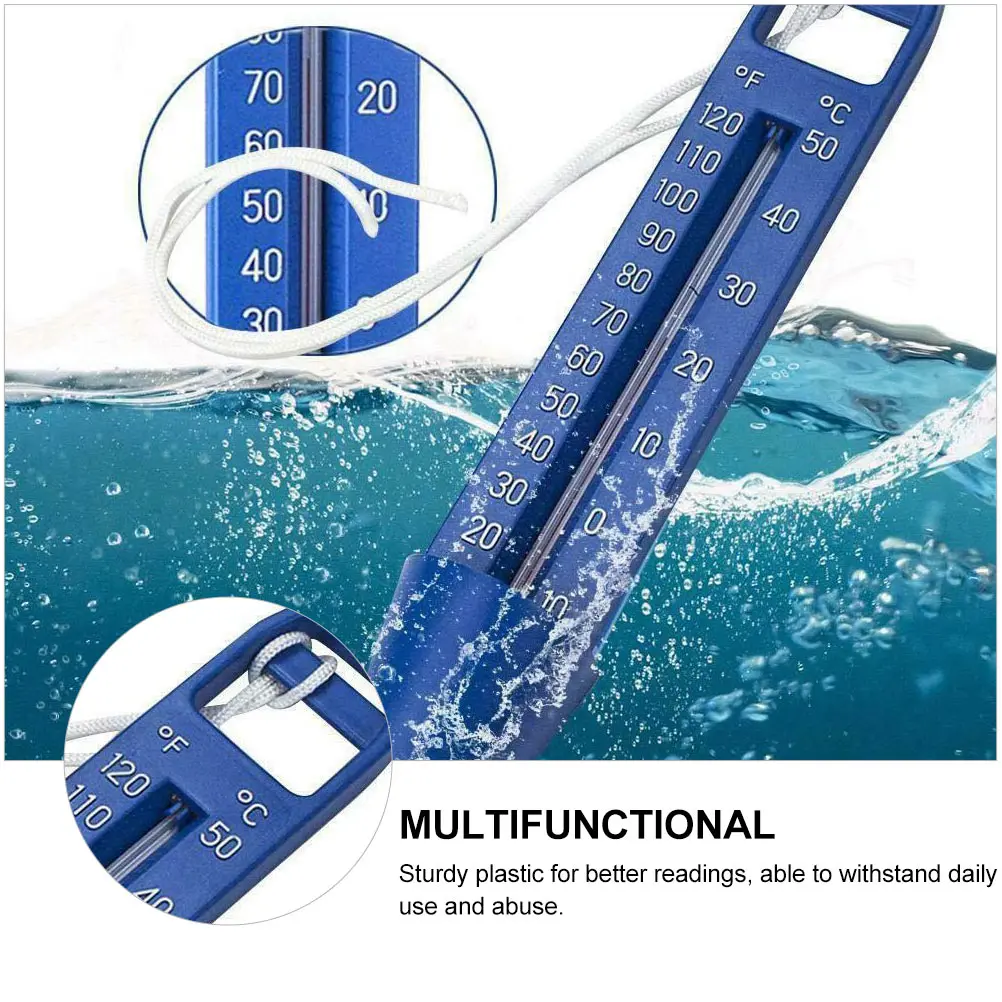 Plastic Floating for Pool Bath Tub Easy Read Water Temperature Measurement Tool Practical Plastic Floating Thermometer Gifts
Plastic Floating for Pool Bath Tub Easy Read Water Temperature Measurement Tool Practical Plastic Floating Thermometer Gifts