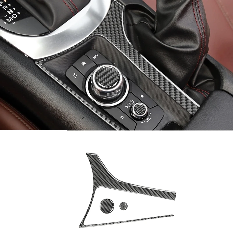 For Mazda MX-5 ND Miata 2016-2022 MX5 Car Handbrake Panel Frame Central Media Button Cover Carbon Fiber Sticker Auto Accessories
For Mazda MX-5 ND Miata 2016-2022 MX5 Car Handbrake Panel Frame Central Media Button Cover Carbon Fiber Sticker Auto Accessories
