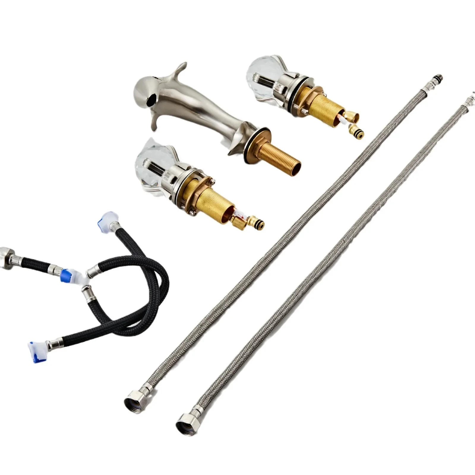 Toilet, bathroom, hot and cold, dual use, faucet, household, split type, rotatable, single hole
Toilet, bathroom, hot and cold, dual use, faucet, household, split type, rotatable, single hole