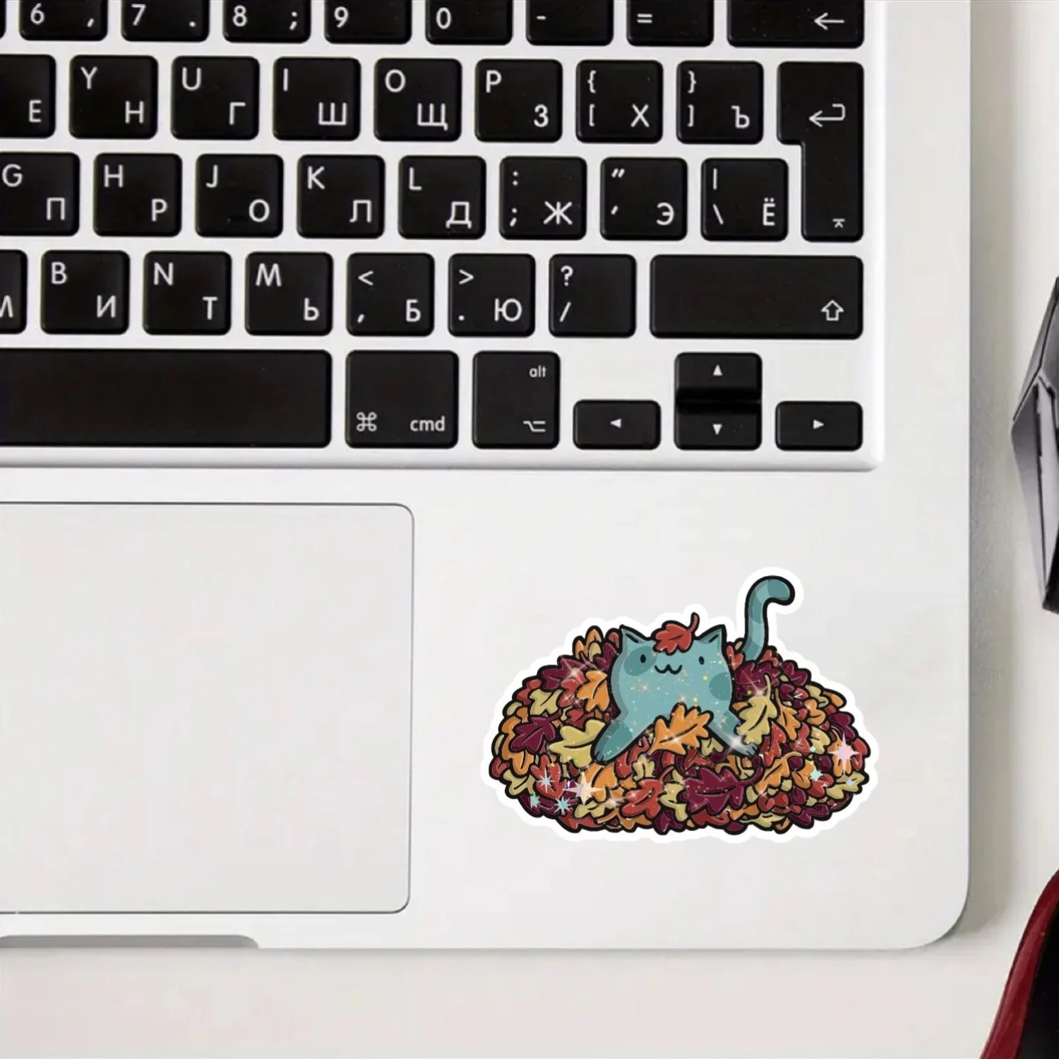 4Pcs Holographic Cute Blue Cat Autumn Leaf Sticker Set, Waterproof Scratch Resistant Vinyl Decal for Car Bumper, Laptop & Window
4Pcs Holographic Cute Blue Cat Autumn Leaf Sticker Set, Waterproof Scratch Resistant Vinyl Decal for Car Bumper, Laptop & Window