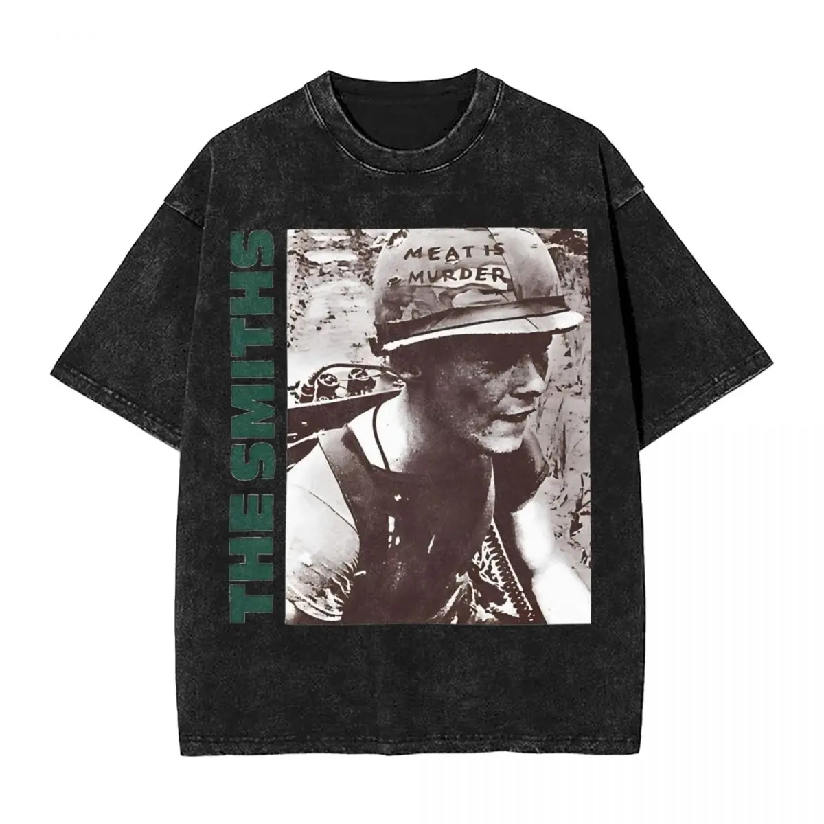 Футболка The Meat Soldiers The Smiths Washed, уличная одежда, футболки в стиле хип-хоп, футболки в стиле рок, топы для мужчин и женщин, с короткими рукавами, большие размеры, лето
Футболка The Meat Soldiers The Smiths Washed, уличная одежда, футболки в стиле хип-хоп, футболки в стиле рок, топы для мужчин и женщин, с короткими рукавами, большие размеры, лето