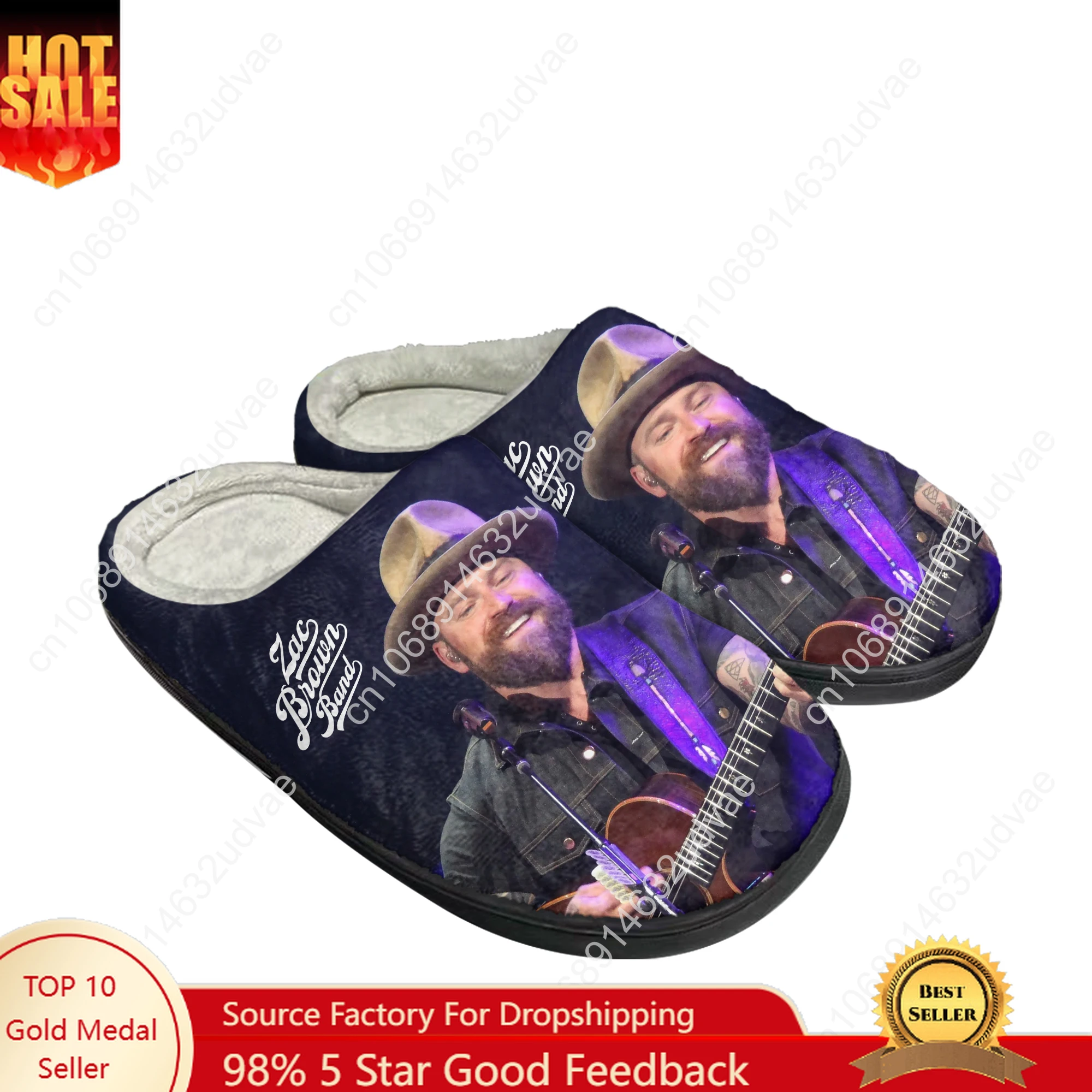 Zac Brown Cotton Slippers High Quality Mens Womens Youth Boy Girl Plush Bedroom Keep Warm Shoes Customized Thermal Slipper
Zac Brown Cotton Slippers High Quality Mens Womens Youth Boy Girl Plush Bedroom Keep Warm Shoes Customized Thermal Slipper