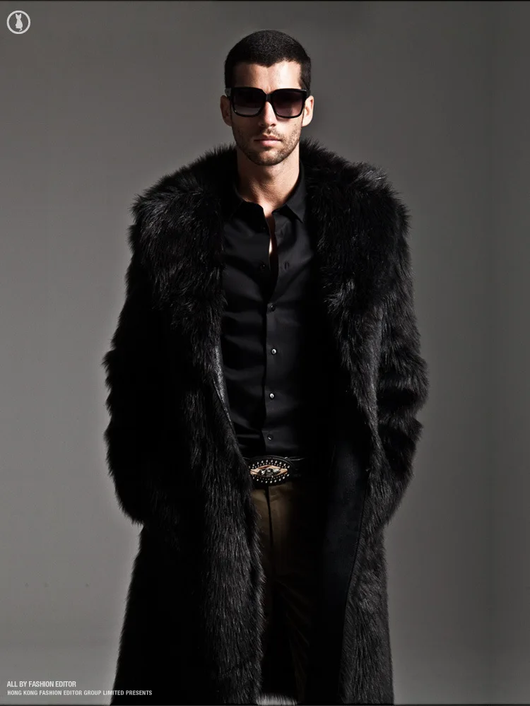 Faux Fur Manufacturers Wholesale New Men's Imitation Fox Fur Mink Jacket Long Men's Coat
Faux Fur Manufacturers Wholesale New Men's Imitation Fox Fur Mink Jacket Long Men's Coat