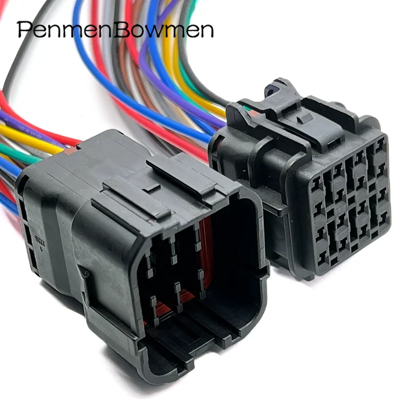 1 Set 16 Pin 1.8mm Auto Radar Plug Wiring Harness Electronic Waterproof Electrical Cable Connectors 7123-7564-40 7222-7564-40
1 Set 16 Pin 1.8mm Auto Radar Plug Wiring Harness Electronic Waterproof Electrical Cable Connectors 7123-7564-40 7222-7564-40
