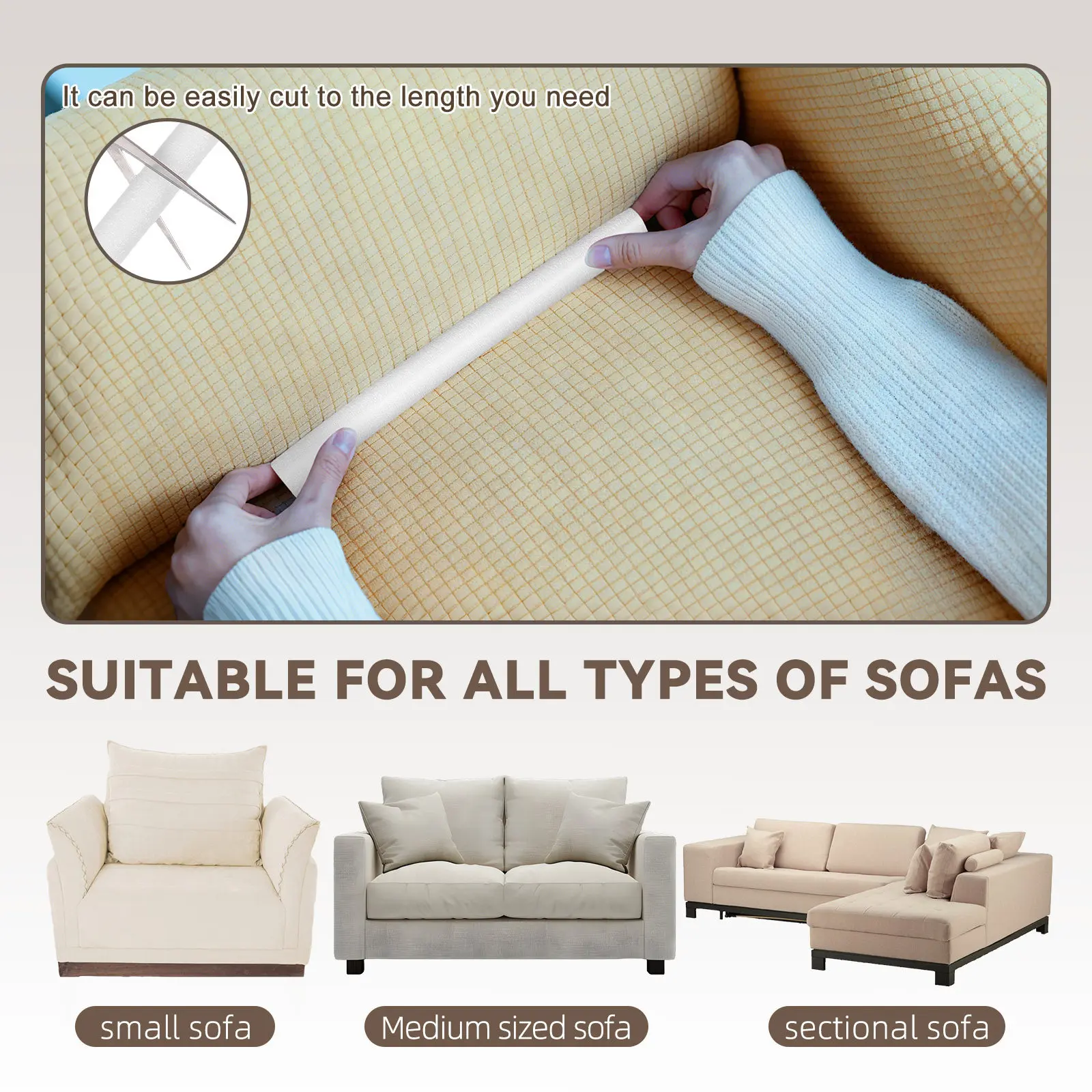 20pcs Soft Foam Sticks For Sofa Cover Gap Filler Flexible Couch Slipcover Tuck Grip For Furniture Foam Rods Sofa Cushion Filling
20pcs Soft Foam Sticks For Sofa Cover Gap Filler Flexible Couch Slipcover Tuck Grip For Furniture Foam Rods Sofa Cushion Filling