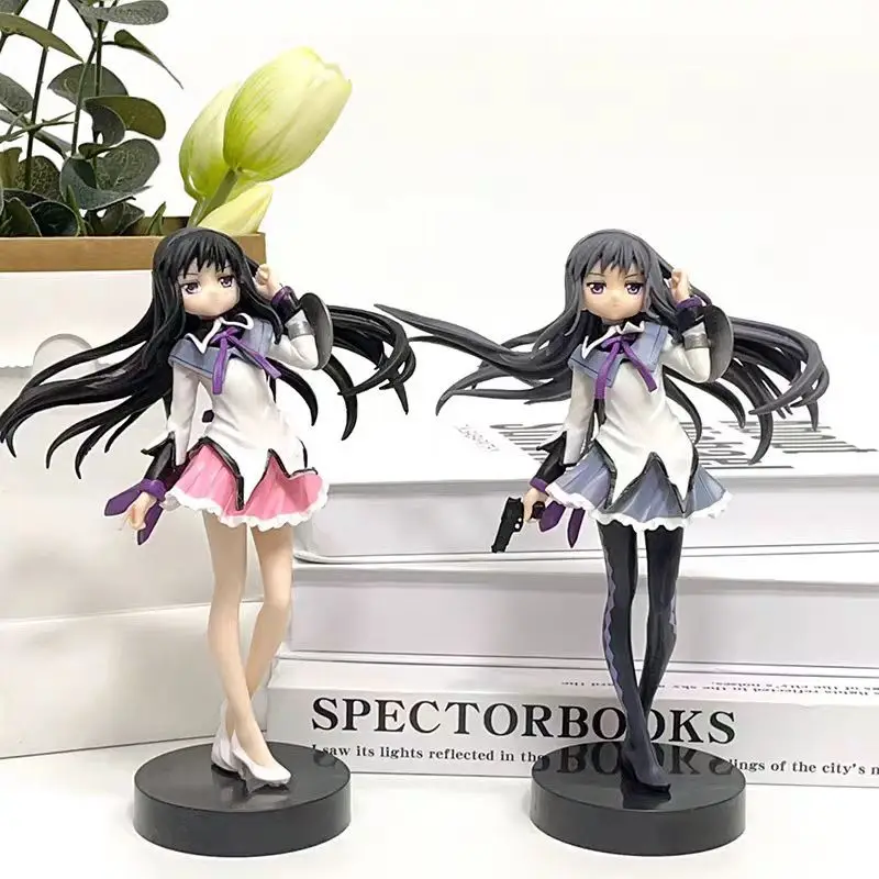 18cm Anime Magica Quartet Role Akemi Homura Cute Girl Stand Posture Home Decoration Crafts Small Figurines & Miniatures Gift
18cm Anime Magica Quartet Role Akemi Homura Cute Girl Stand Posture Home Decoration Crafts Small Figurines & Miniatures Gift