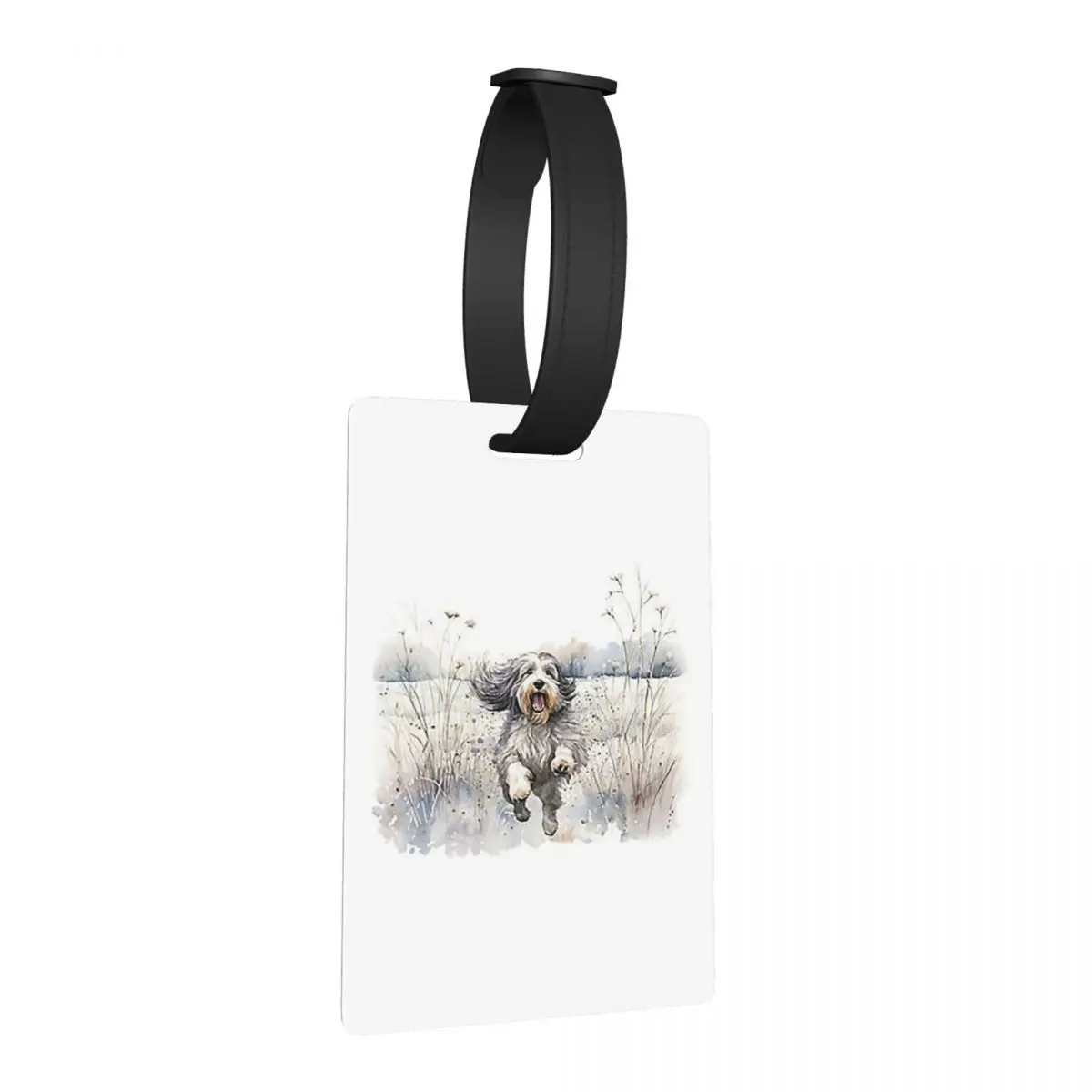 Bearded Collie Dog Paw Prints Luggage Tags Suitcase Accessories Travel Baggage Boarding Tag Label Holder ID Name Address
Bearded Collie Dog Paw Prints Luggage Tags Suitcase Accessories Travel Baggage Boarding Tag Label Holder ID Name Address
