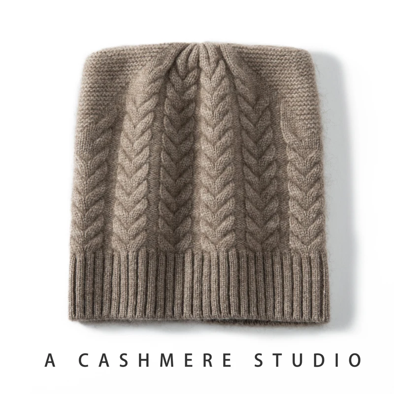 Winter New Men's Hats 100% Cashmere Knitted Headgears Soft Warm Casual Thicken Unisex Cap High Quality Skullies Women Solid Hat
Winter New Men's Hats 100% Cashmere Knitted Headgears Soft Warm Casual Thicken Unisex Cap High Quality Skullies Women Solid Hat
