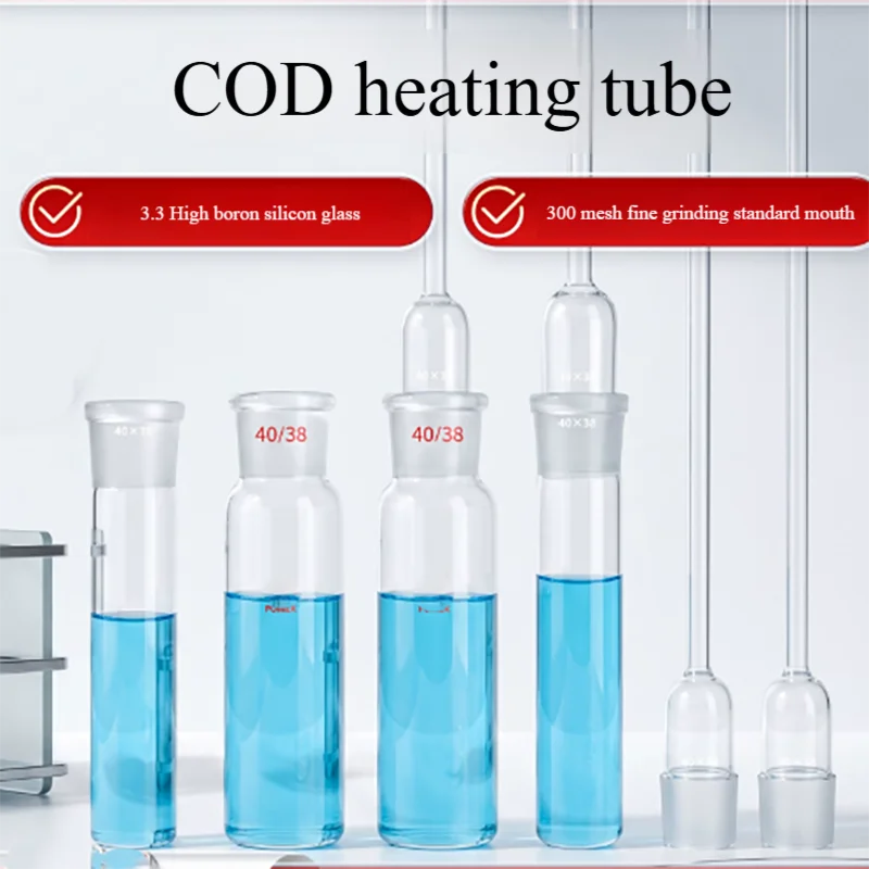 Heating tube 40/38 condenser tube glass heating tube constant temperature heater digestion tube
Heating tube 40/38 condenser tube glass heating tube constant temperature heater digestion tube