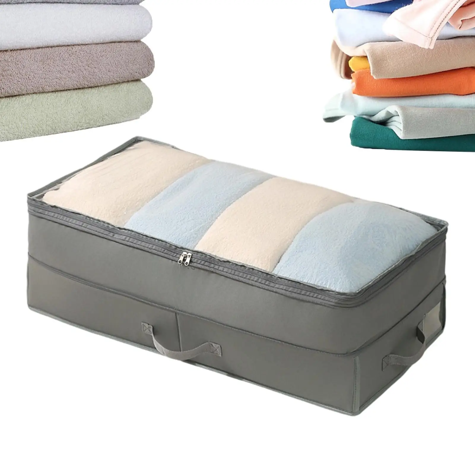 Складные пыленепроницаемые контейнеры для хранения под кроватью, большой вместимости, для обуви, одеял, пледов и сезонной одежды
Складные пыленепроницаемые контейнеры для хранения под кроватью, большой вместимости, для обуви, одеял, пледов и сезонной одежды